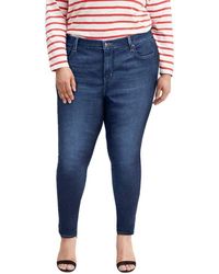 Levi's - Plus Size 721 High Rise Skinny Jeans - Lyst