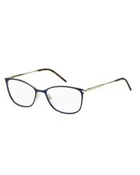 Tommy Hilfiger - Th 1637 Lks Gold Blue 53/17/140 Vrouw Brilmonturen - Lyst
