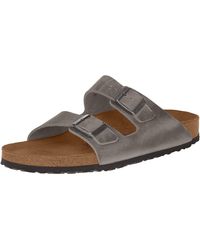 Birkenstock - Arizona Oiled Leather Habana Sandals - Lyst