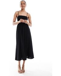 Vero Moda - Easy Shirred Cami Ankle Dress - Lyst