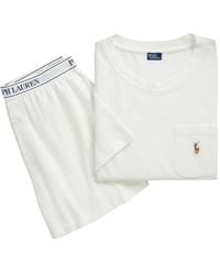 Polo Ralph Lauren - Short De Pyjama À Bande Logo - Lyst