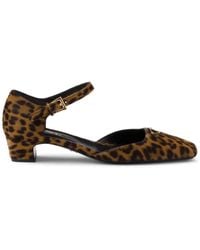 Prada - 35 Mm Pumps Met Luipaardprint - Lyst