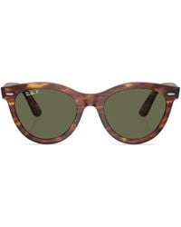 Ray-Ban - Wayfarer Way Round-Frame Sunglasses - Lyst