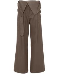 JW Anderson - Pantalon À Taille À Rabat - Lyst