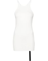 Rick Owens - Racerback Cotton Tank Top - Lyst