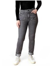 Replay - Cropped Jeans - Lyst