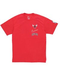 Nike - Chicago Bulls Nba Tee - Lyst