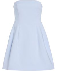 Jonathan Simkhai - Arta Cotton-Blend Bustier Mini Dress - Lyst