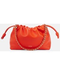 Loewe - Flamenco Medium Leather Clutch - Lyst