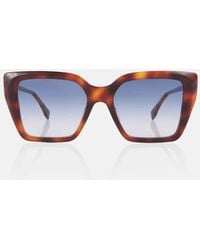 Fendi - Ff Diamonds Cat-Eye Sunglasses - Lyst