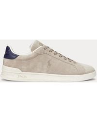 Polo Ralph Lauren - Wildleder-Sneaker Heritage Court Ii - Lyst
