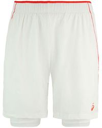 Asics - Padel Player Herren Weiße Tennisshorts - Lyst