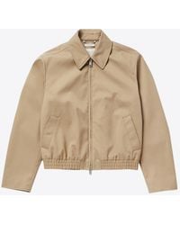 1989 STUDIO - Logo Embroidered Zip-Up Jacket - Lyst