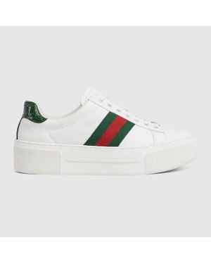 Gucci Sports Shoes Ace - White