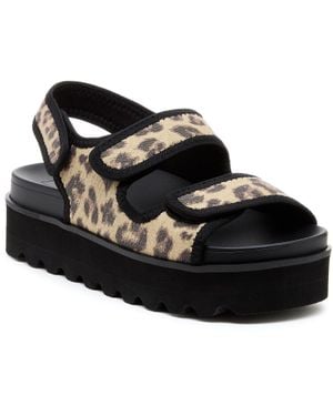 Rocket Dog Balmy Dexter Damen Textil Sandalen - Schwarz