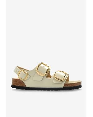 Birkenstock Milano Big Buckle Sandals - White