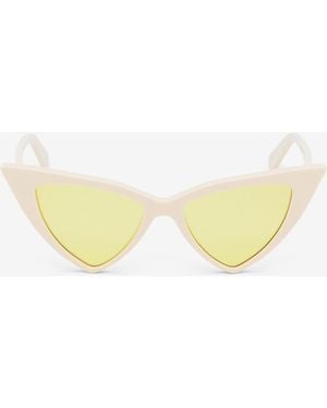 McQueen Spike Sonnenbrille - Gelb