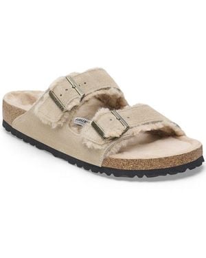 Birkenstock Arizona Pelliccia Di Agnello - Multicolour
