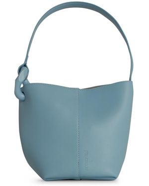 JW Anderson Jw Anderson 'corner' Emmertas In Light Blue Lear - Blauw