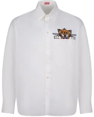 KENZO Shirt Gemaakt Van Katoen. - Wit