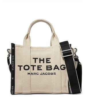 Marc Jacobs Die Jacquard -Tasche in Schwarz - Natur