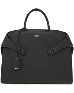 Ferragamo Hug Aktetas - Zwart