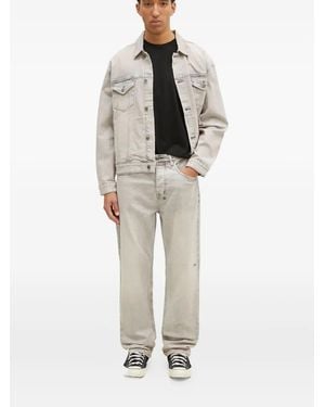 Ksubi Embroidered-patch jeans - Natur