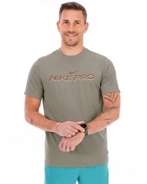 Nike Camiseta Manga Corta Dri-Fit Db Pro - Negro