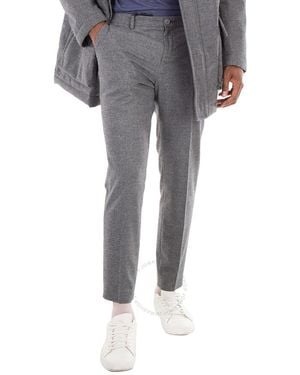 BOSS Stretch Flannel Slim-Fit Trouser, Brand Size 54 (Us - Grey