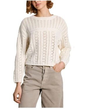 Pepe Jeans Round-Neck Knitwear - Gray