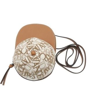 JW Anderson Cap crossbody tasche - Weiß