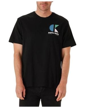 Calvin Klein Herren Polo & T-Shirts Ss 20S - Schwarz