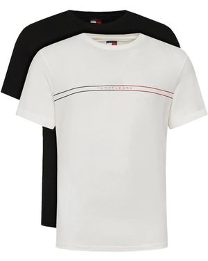Tommy Hilfiger Baumwoll T-Shirt Pack - Schwarz