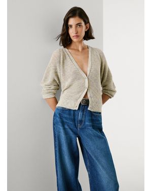 Pepe Jeans Cardigan Strick Mehrfarbig - Blau