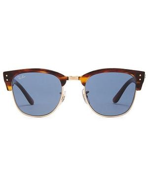 Ray-Ban Gafas De Sol Clubmaster Reverse En Color Marrón Talla En - Azul