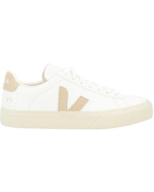Veja Lace-Up Low-Cut Casual Shoes - White