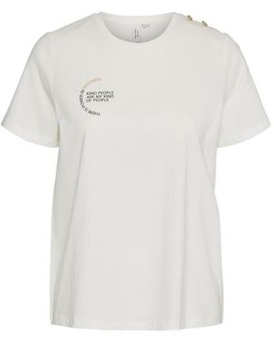 Vero Moda T-shirt 10321899-SNO - Blanc
