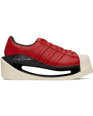 Y-3 Baskets Gendo Superstar Rouges