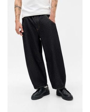 BDG Rinse Black Crop Cacoon Jeans