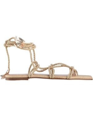 Doop Sand Thong Sandal Textile Fibres - Natural