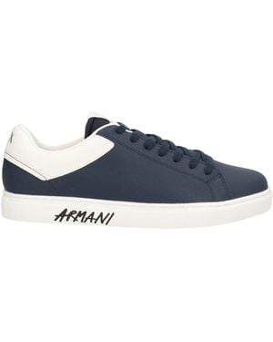 ARMANI EXCHANGE Sneakers Cow Leather - Blue