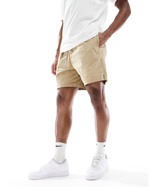 Nike Club – shorts aus webstoff in White für Herren