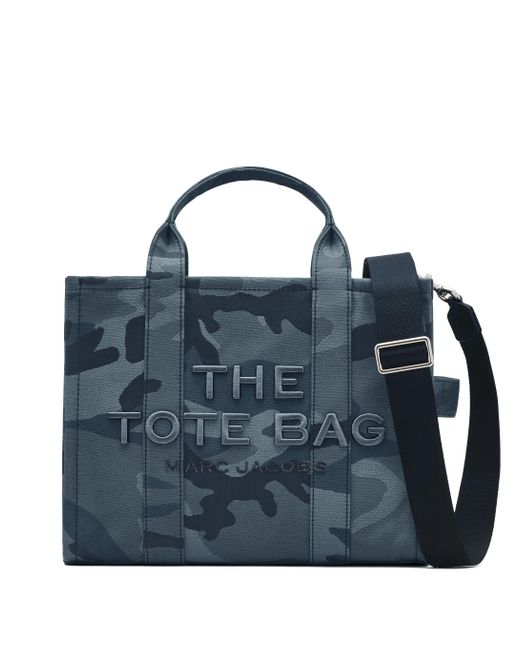 Marc Jacobs Blue Die Medium Tote Bag Camouflage