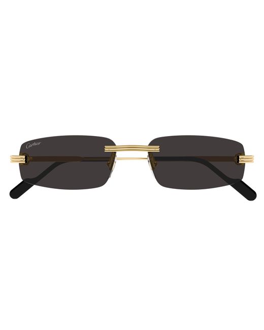 Cartier Première De Ct0535s -001 - Gold in het Black voor heren
