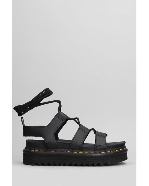 Dr. Martens Black Nartilla Sandals