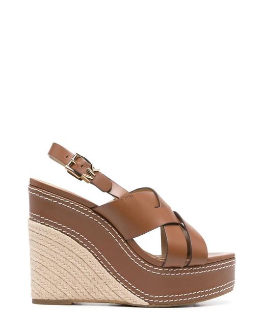 Michael Kors Brown Flat Shoes