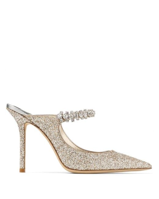 Jimmy Choo White Flat Shoes