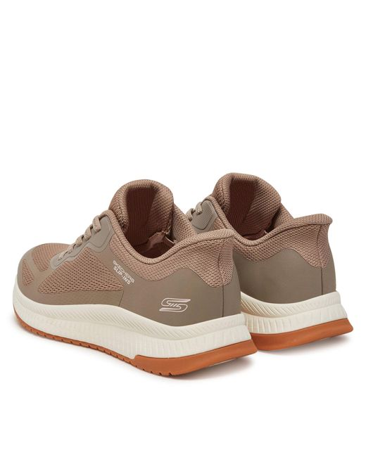 Skechers Brown Sneakers Bobs Squad 4-Staple Look 117624/Tpe