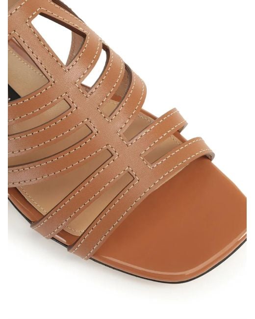 Sandales Agate Sergio Rossi en coloris Brown
