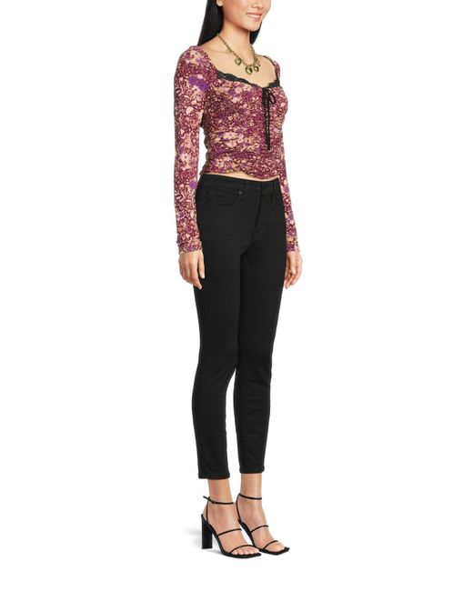 GOOD AMERICAN Black Good Legs Skinny Jeans